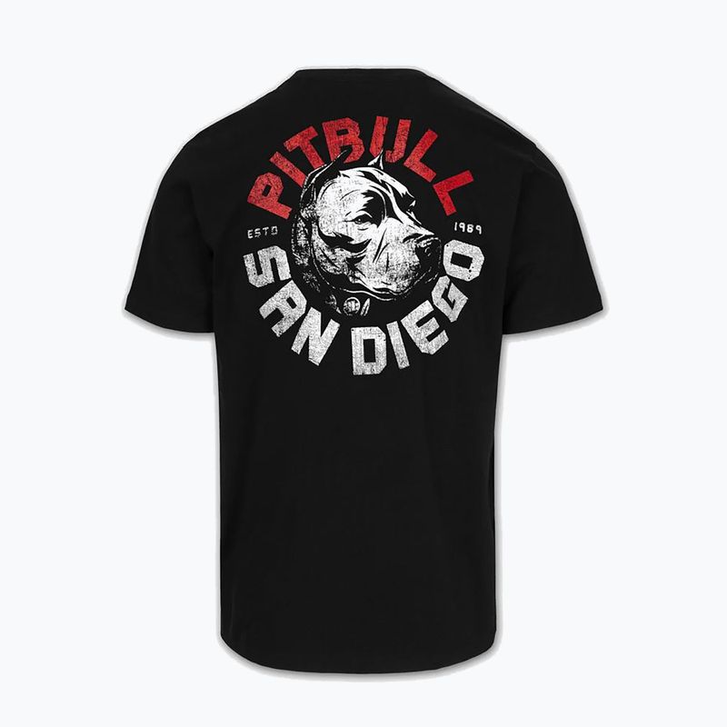 T-shirt da uomo Pitbull Dog SD black 6