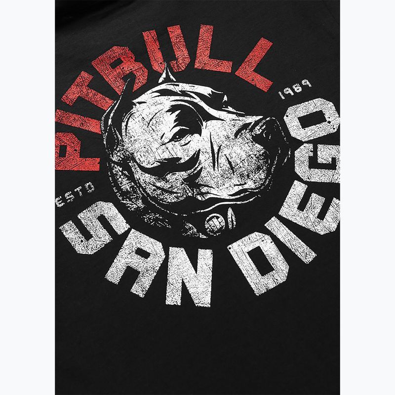 T-shirt da uomo Pitbull Dog SD black 9