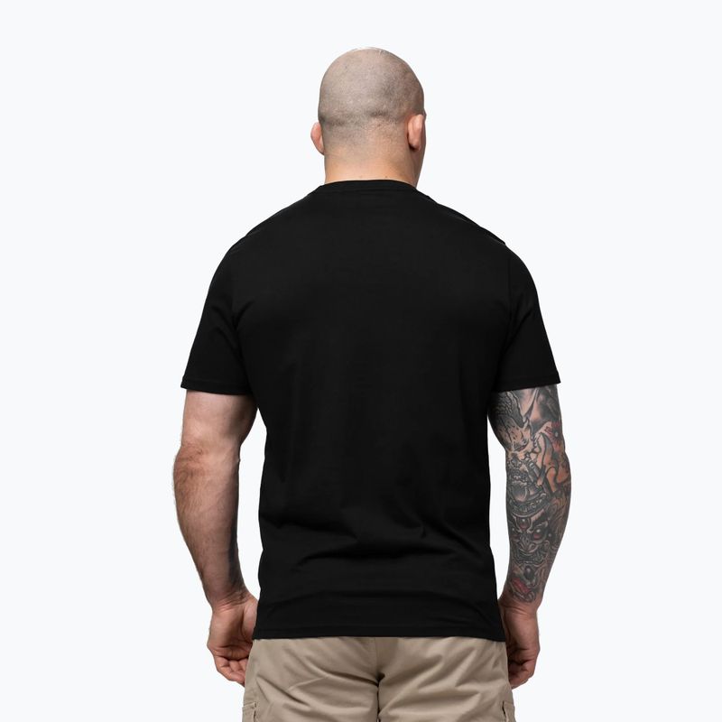 T-shirt da uomo Pitbull Palms black logo 3