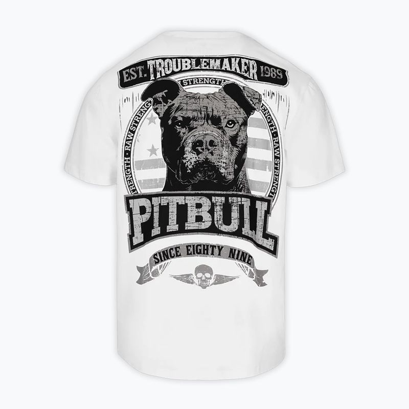 T-shirt da uomo Pitbull Troublemarker white 6
