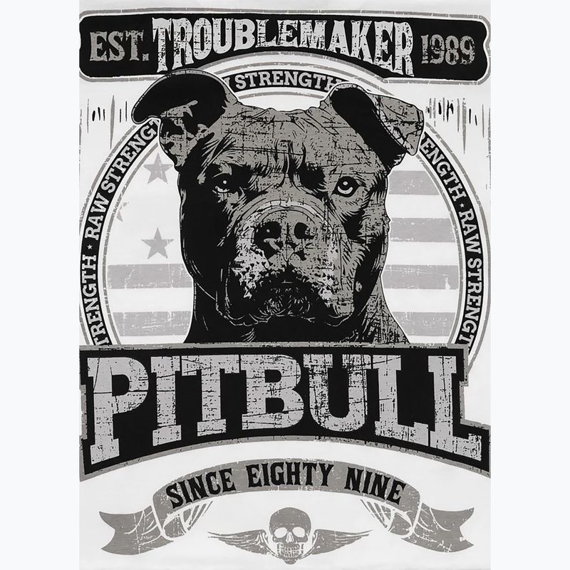 T-shirt da uomo Pitbull Troublemarker white 9