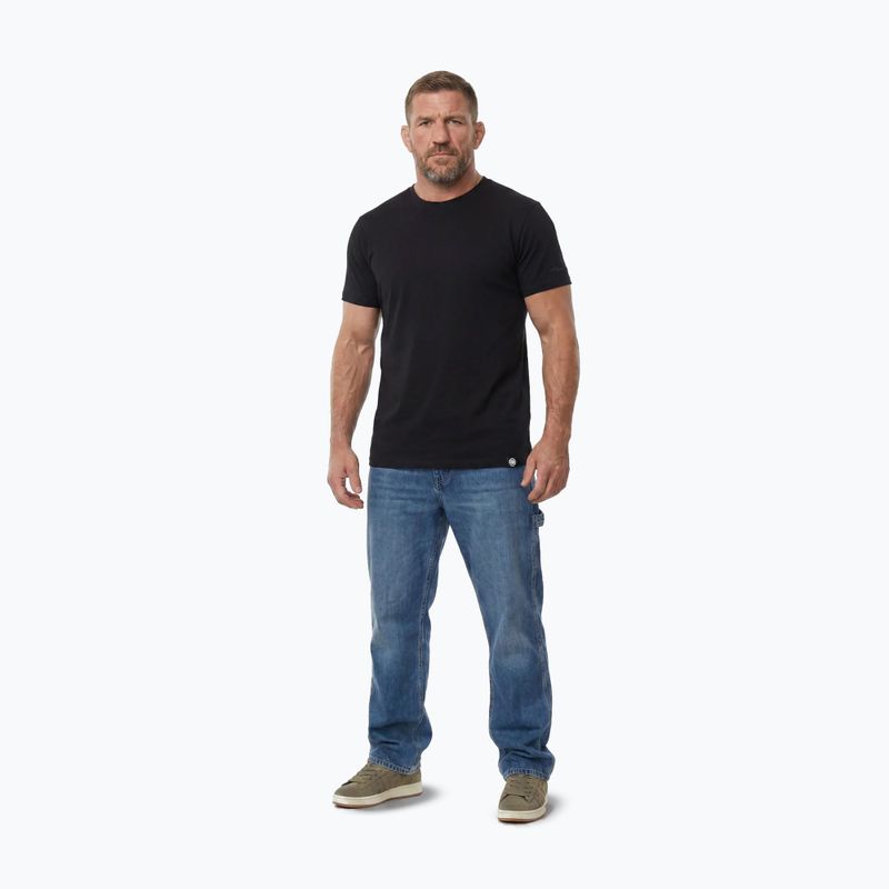 T-shirt da uomo Pitbull Minimal Black 2