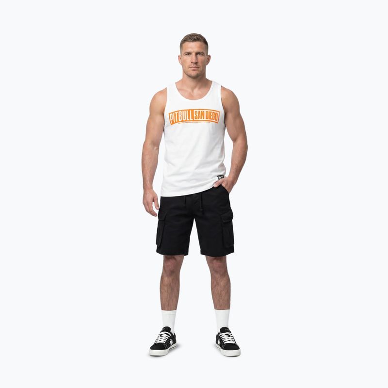 T-shirt da uomo Pitbull Eighty Nine Dog Tank Top white 2