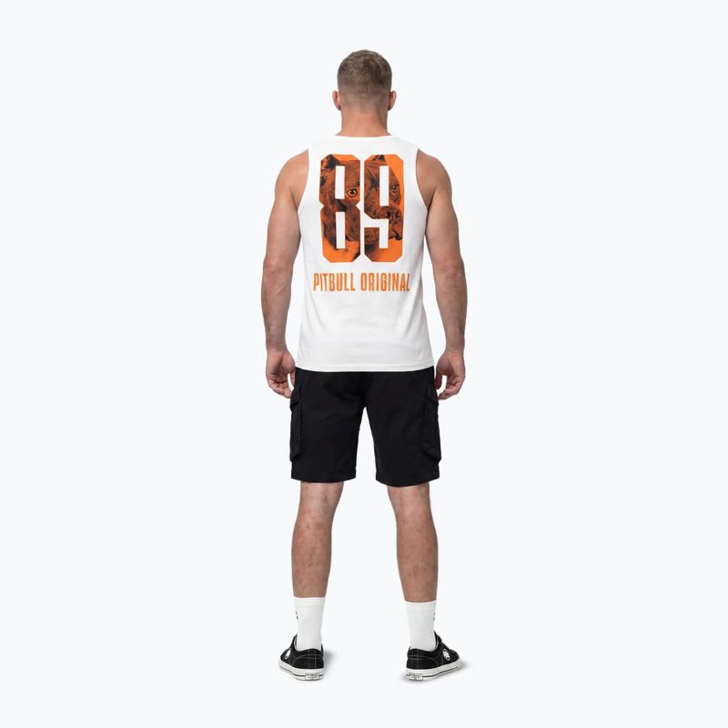T-shirt da uomo Pitbull Eighty Nine Dog Tank Top white 4