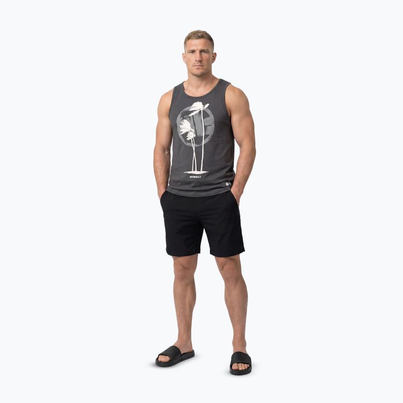 T-shirt da uomo Pitbull Palms Tank Top light sand 2