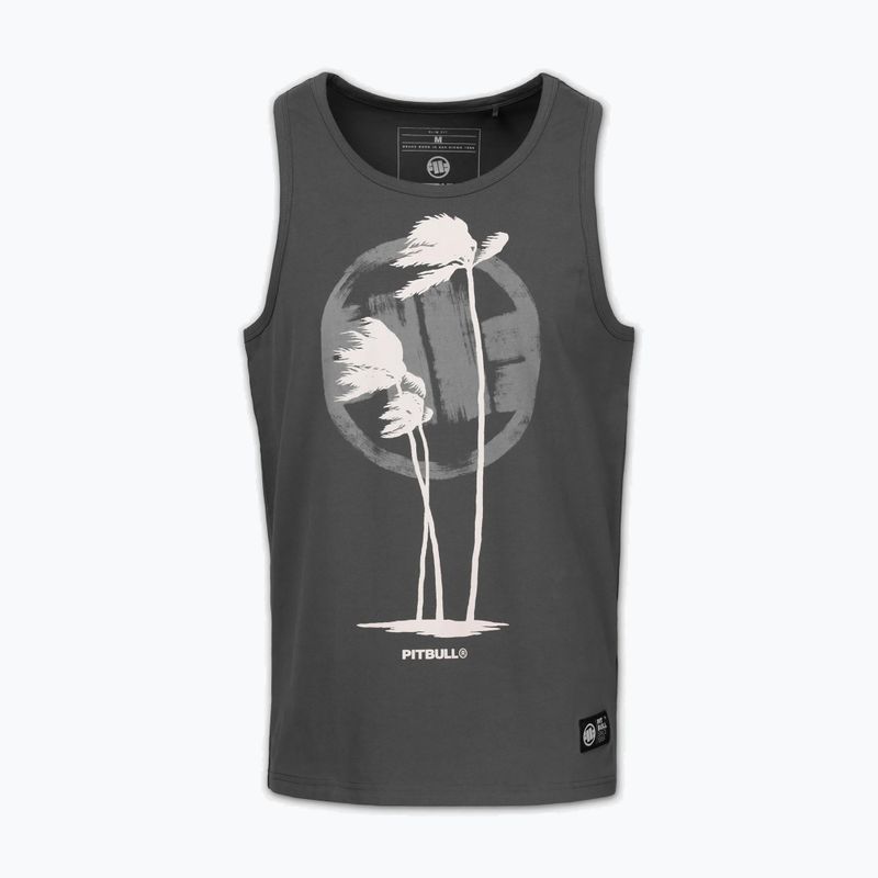 T-shirt da uomo Pitbull Palms Tank Top light sand 3