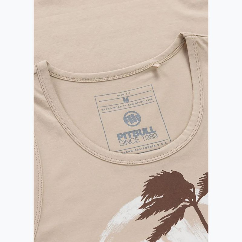 T-shirt da uomo Pitbull Palms Tank Top light sand 5