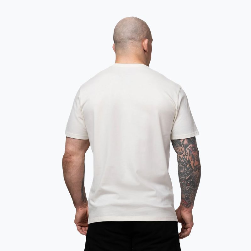 T-shirt da uomo Pitbull USA CAL Big Logo white 3