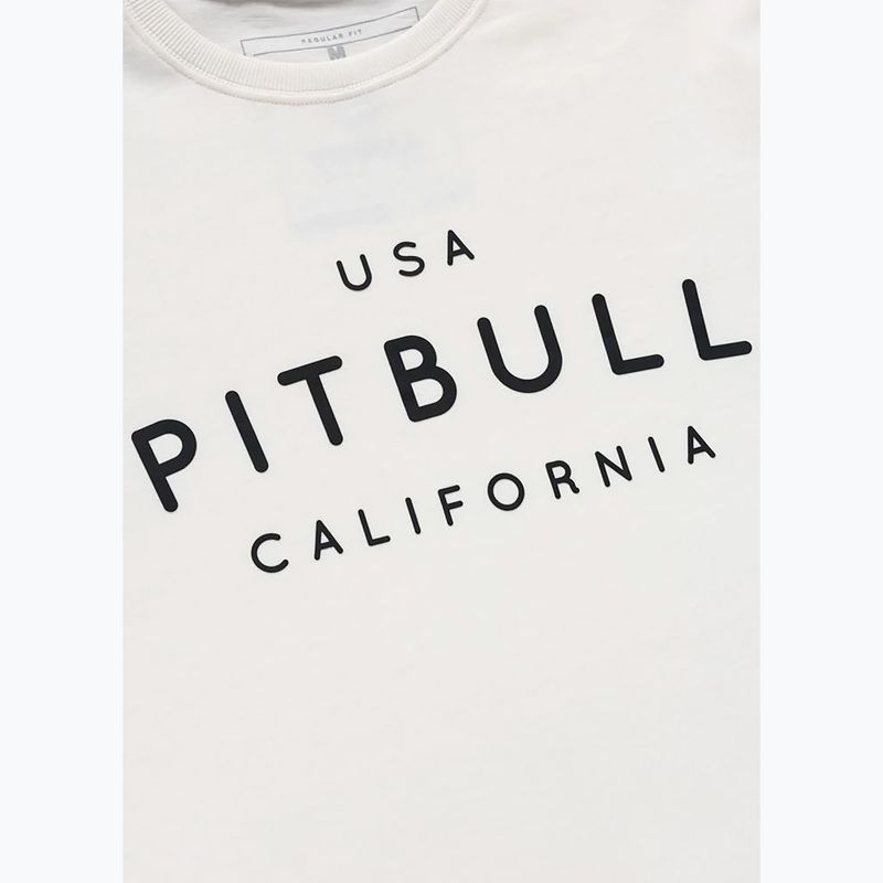 T-shirt da uomo Pitbull USA CAL Big Logo white 7