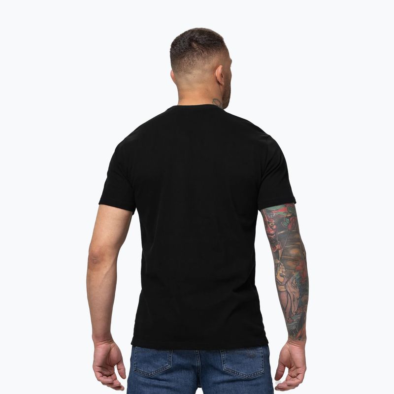 T-shirt da uomo Pitbull USA CAL Big Logo black 3