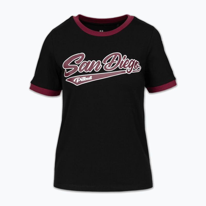 Maglietta da donna Pitbull San Diego Angel black 3