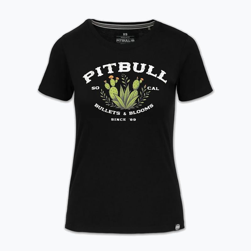 Maglietta da donna Pitbull Bullets & Blooms black 3