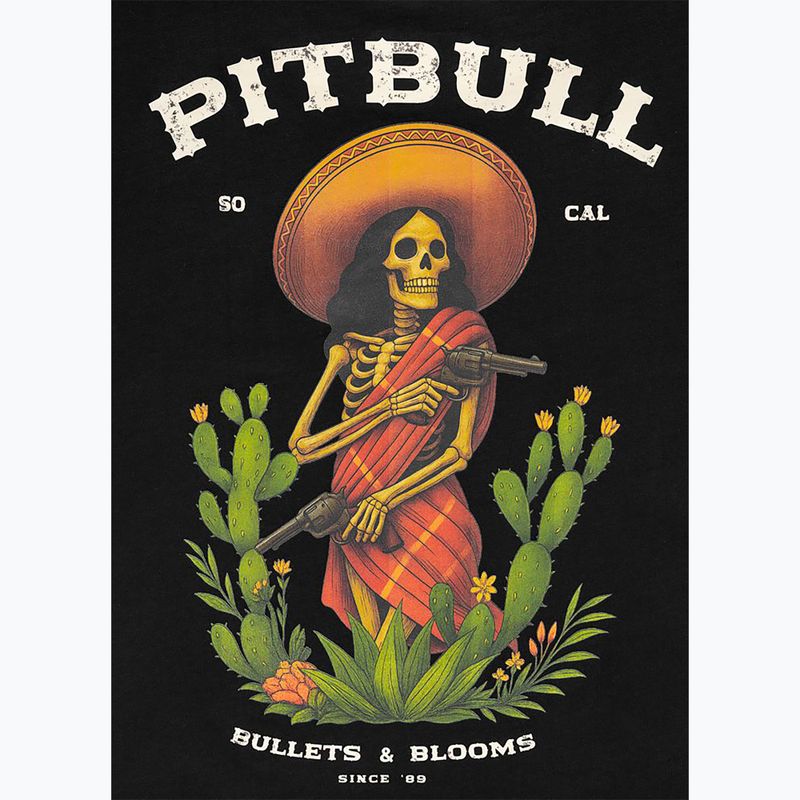 Maglietta da donna Pitbull Bullets & Blooms black 7