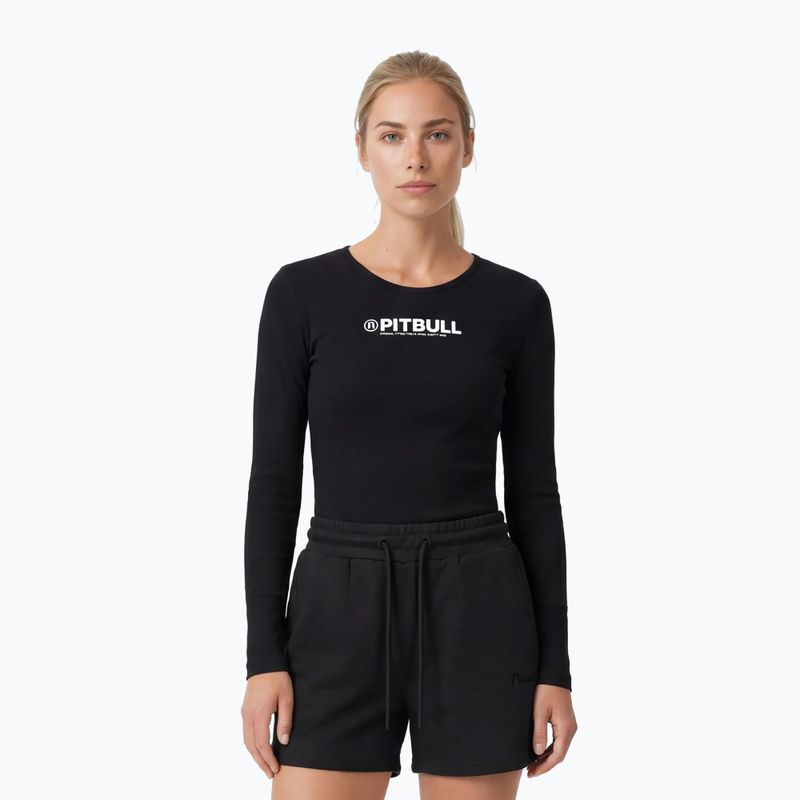 Longsleeve da donna Pitbull R Slim Fit black 4