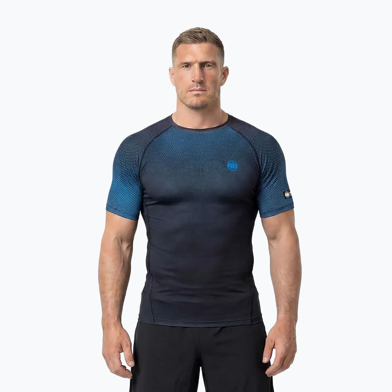 Rashguard da uomo Pitbull Belt Rashguard blue