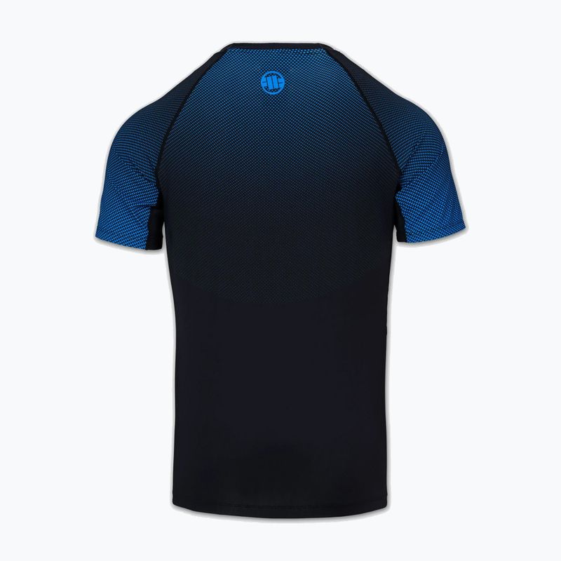 Rashguard da uomo Pitbull Belt Rashguard blue 4