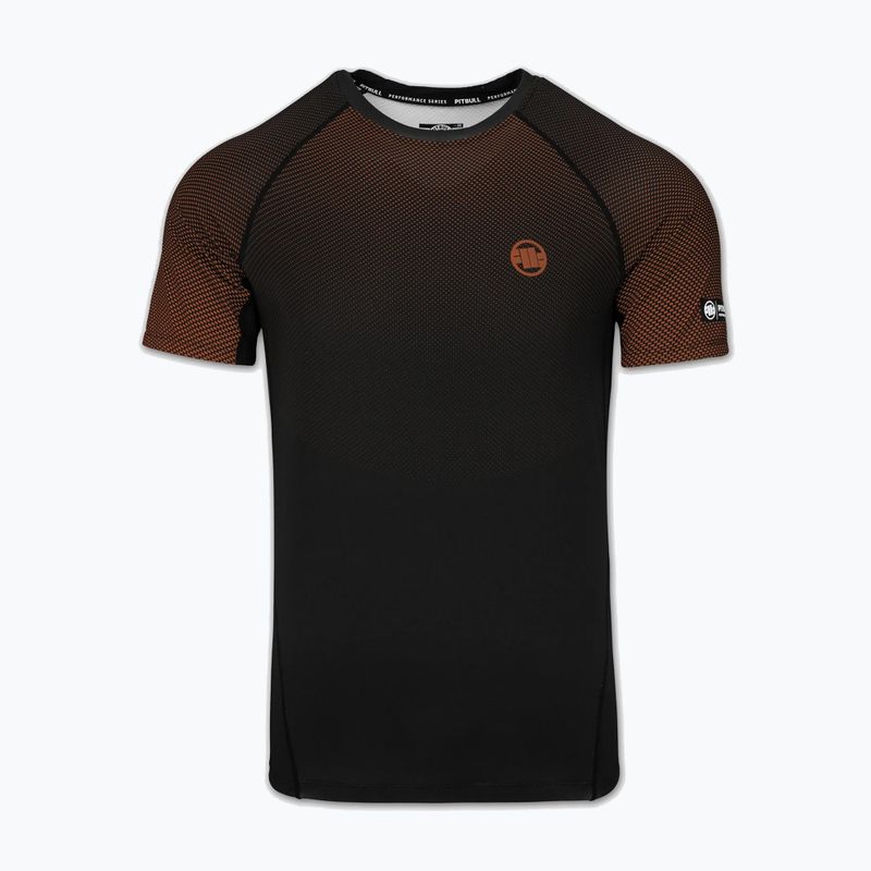 Rashguard da uomo Pitbull Belt Rashguard brown 3