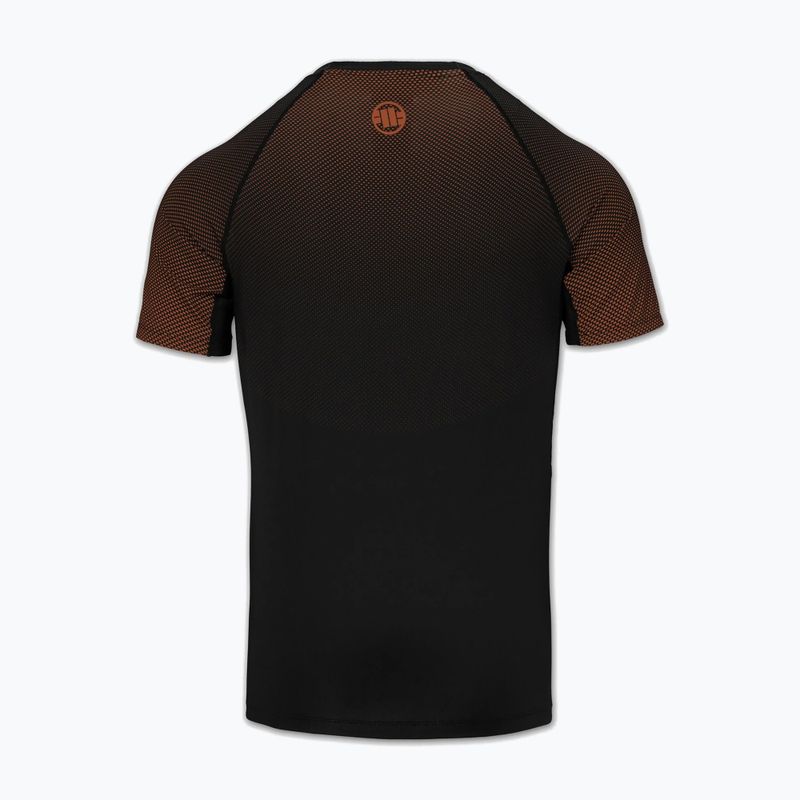 Rashguard da uomo Pitbull Belt Rashguard brown 4
