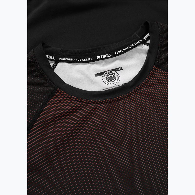 Rashguard da uomo Pitbull Belt Rashguard brown 5