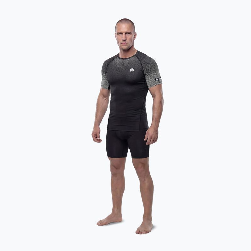 Rashguard da uomo Pitbull Belt Rashguard black 2