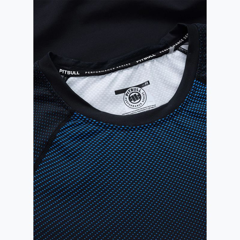 Rashguard a maniche lunghe da uomo Pitbull Belt Rashguard blue 5