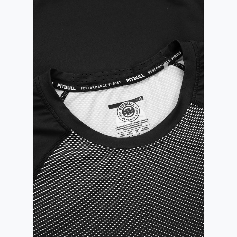 Rashguard a maniche lunghe da uomo Pitbull Belt Rashguard black 5