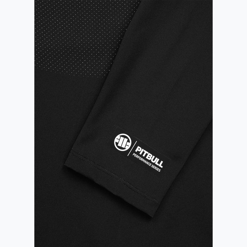 Rashguard a maniche lunghe da uomo Pitbull Belt Rashguard black 9