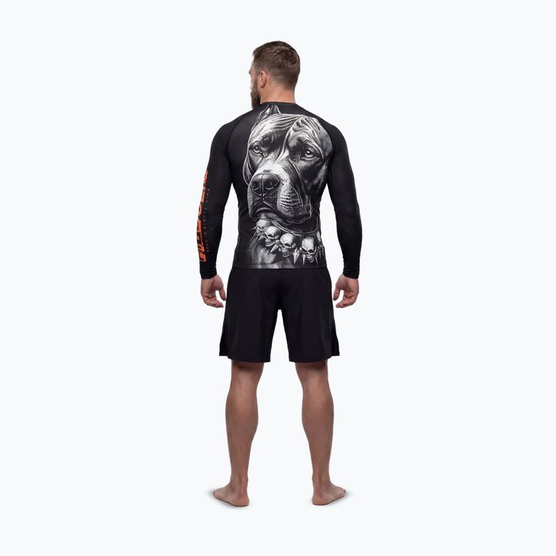 Rashguard a maniche lunghe da uomo Pitbull Blacky Rashguard 3