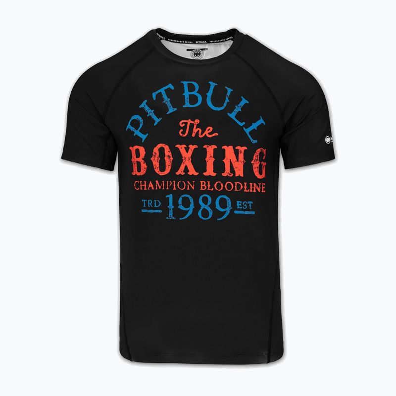 Rashguard da uomo Pitbull Champion Bloodline Rashguard black 5