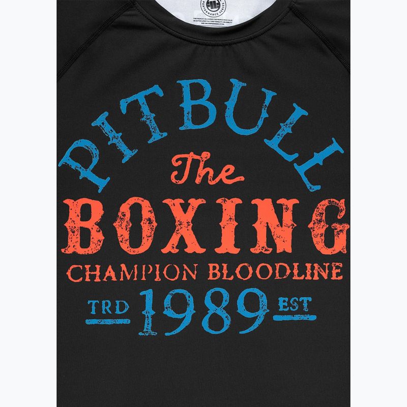 Rashguard da uomo Pitbull Champion Bloodline Rashguard black 8