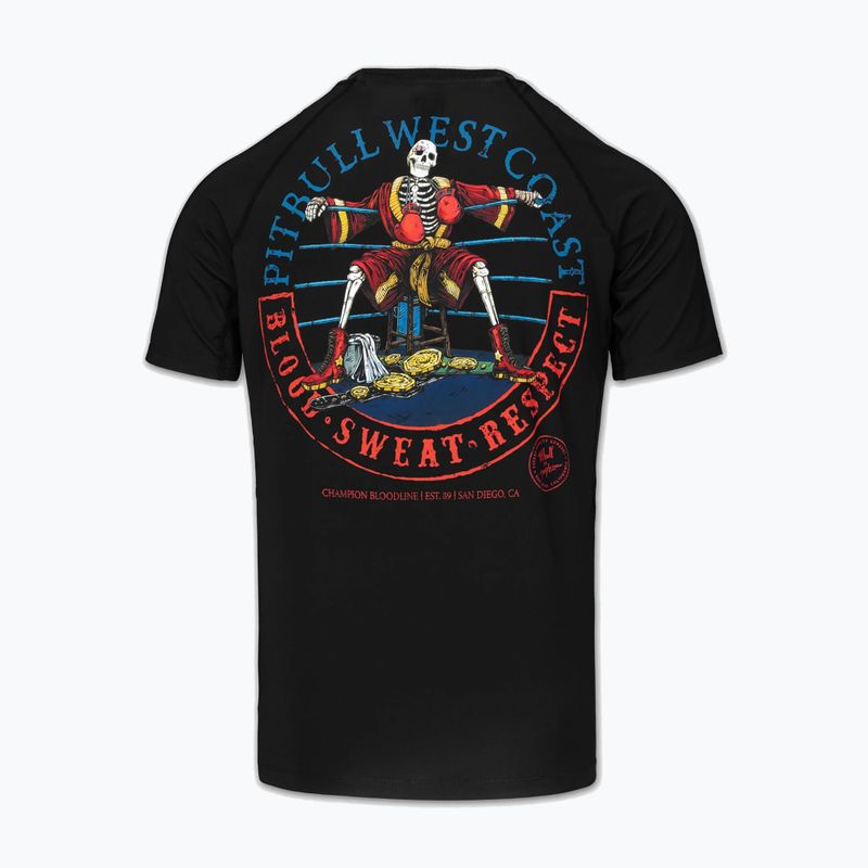 Rashguard a maniche lunghe da uomo Pitbull Champion Bloodline Rashguard black 6