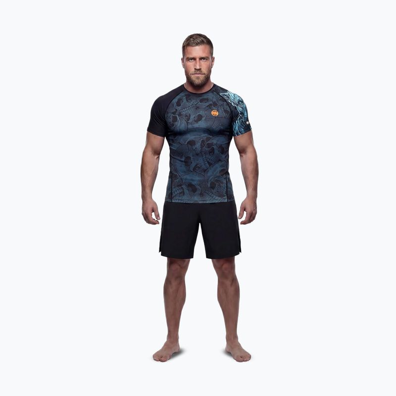 Rashguard da uomo Pitbull Guardian Angel Rashguard black 2