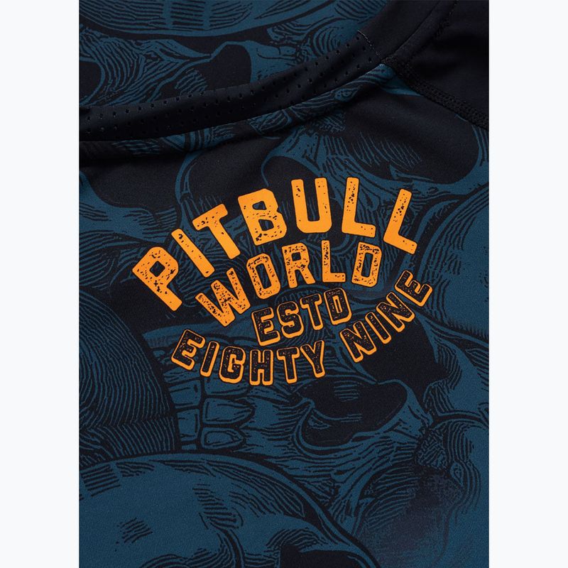 Rashguard a maniche lunghe da uomo Pitbull Guardian Angel Rashguard black 7