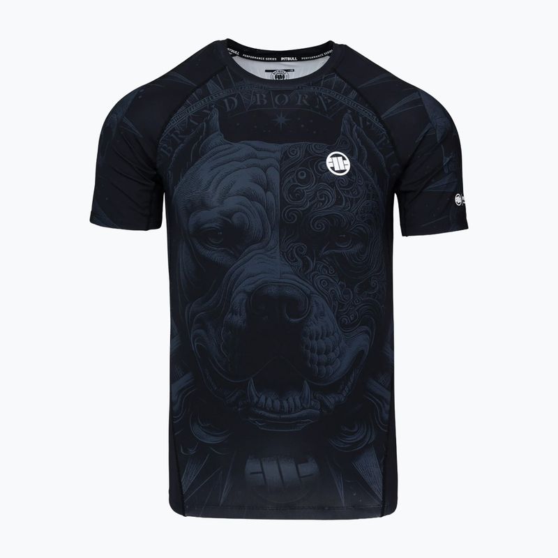 Rashguard da uomo Pitbull World Rashguard black 4