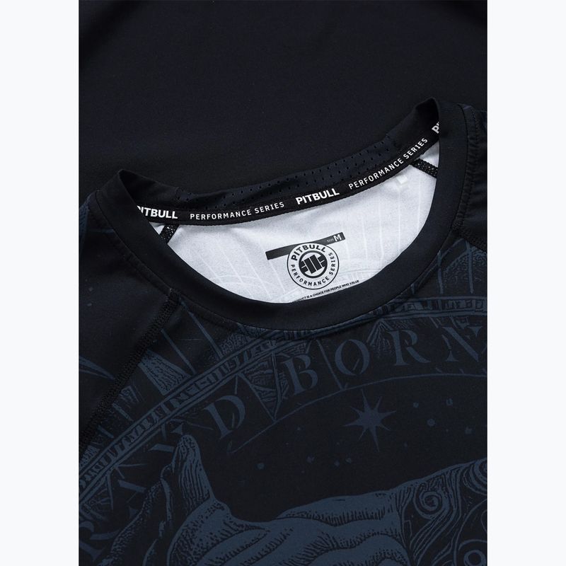 Rashguard da uomo Pitbull World Rashguard black 6