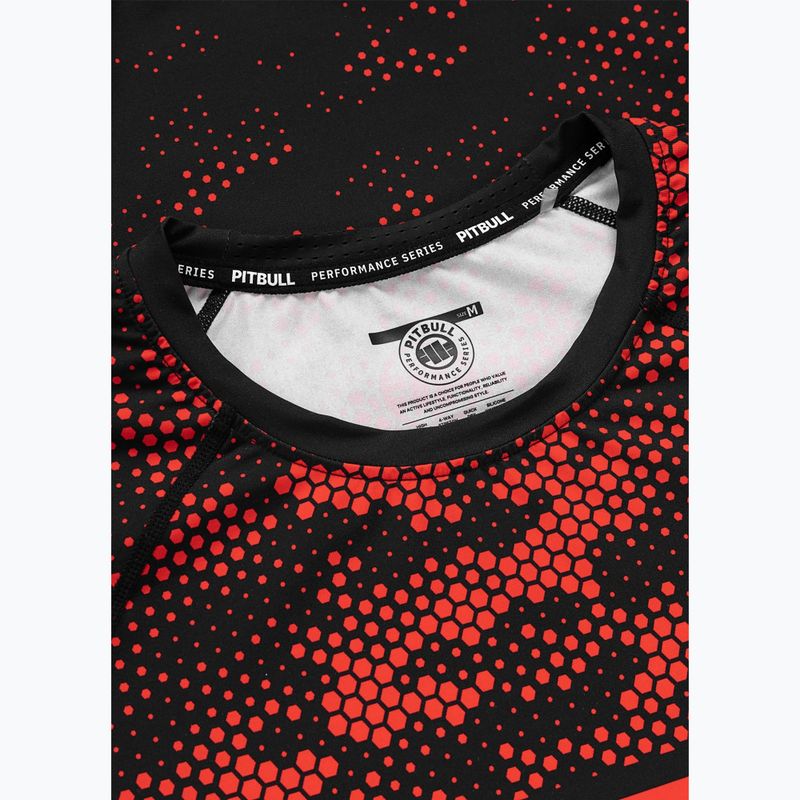 Rashguard da uomo Pitbull Hex Camo Hilltop Rashguard red 5