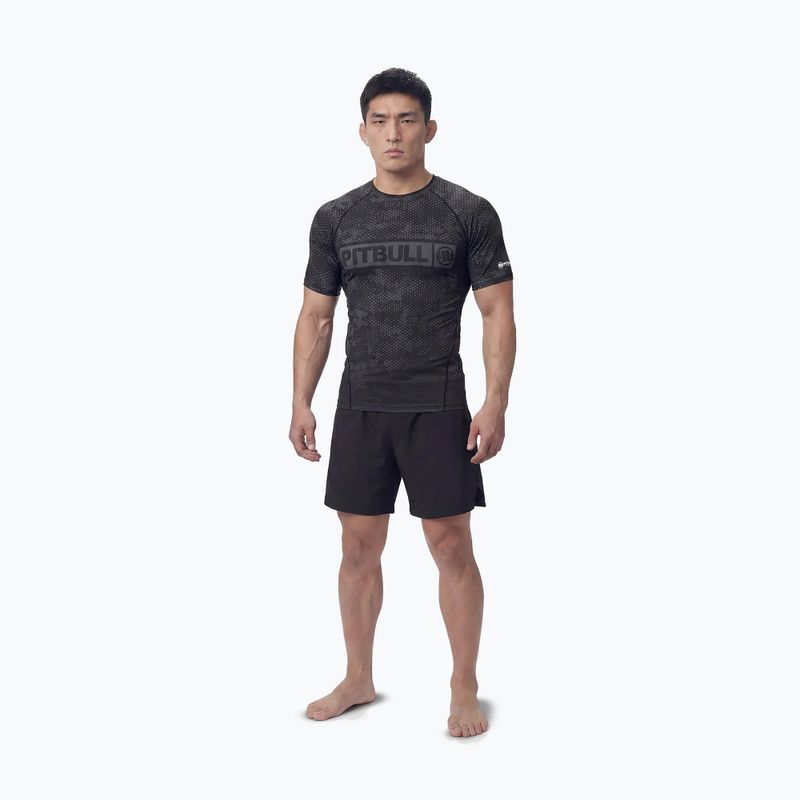 Rashguard da uomo Pitbull Hex Camo Hilltop Rashguard olive 2