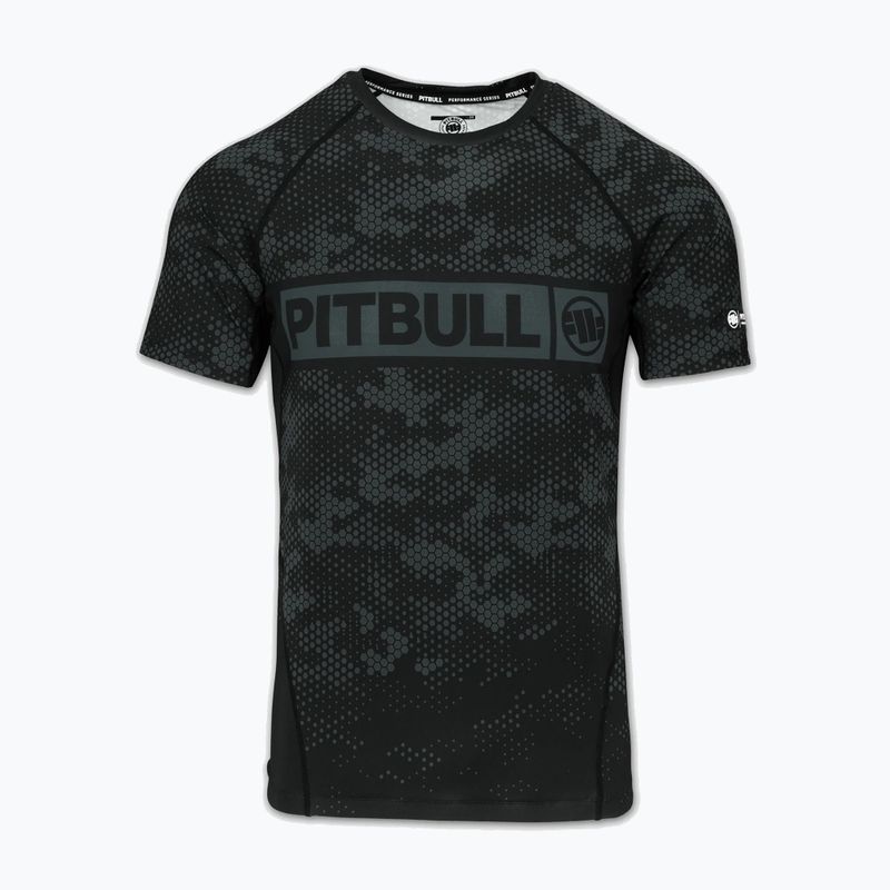 Rashguard da uomo Pitbull Hex Camo Hilltop Rashguard olive 3