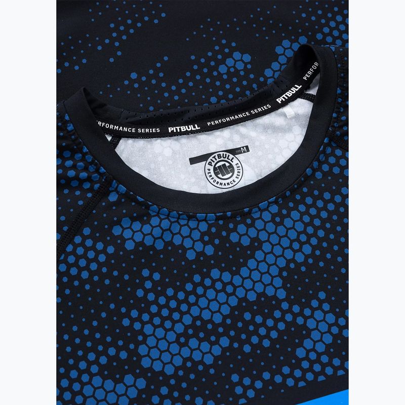 Rashguard da uomo Pitbull Hex Camo Hilltop Rashguard blue 5