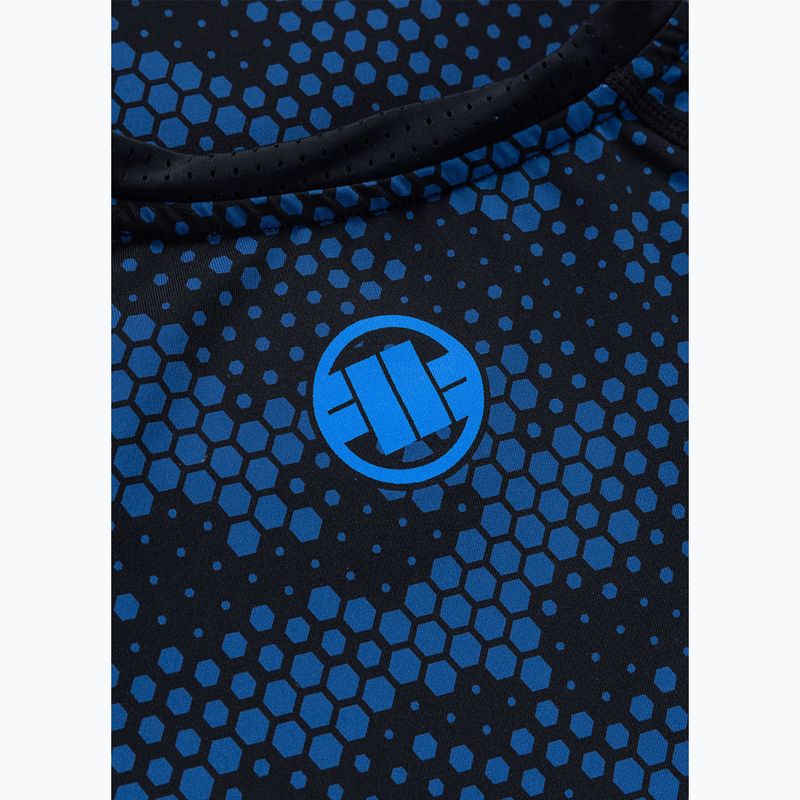 Rashguard da uomo Pitbull Hex Camo Hilltop Rashguard blue 7