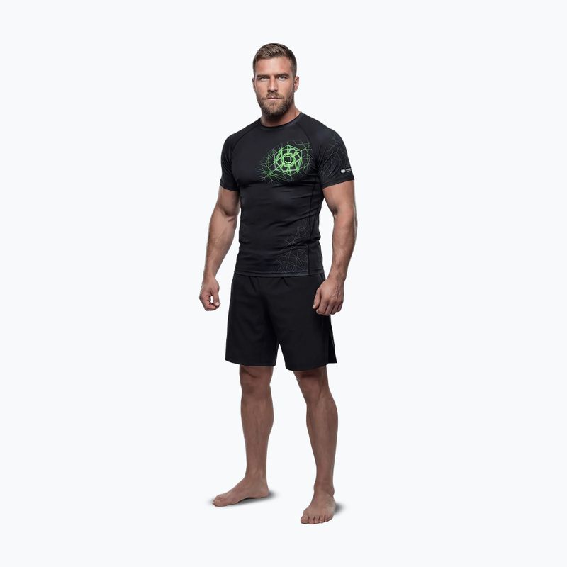 Rashguard da uomo Pitbull Ray Rashguard fluo green 2