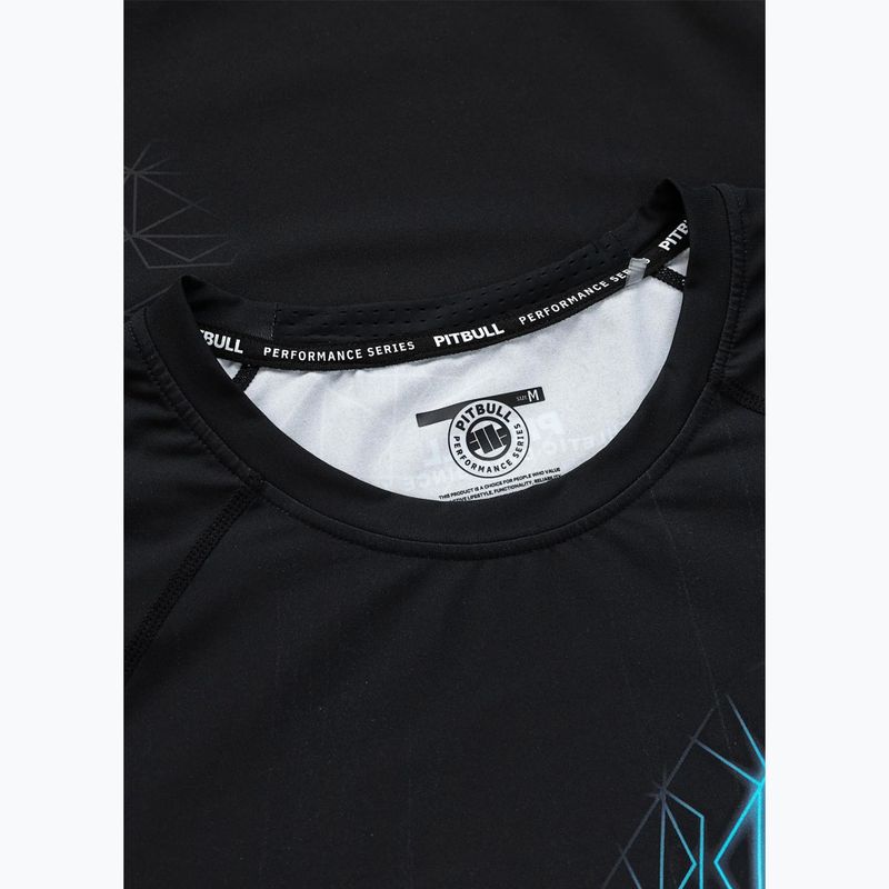 Rashguard a maniche lunghe da uomo Pitbull Ray Rashguard sky blue 5