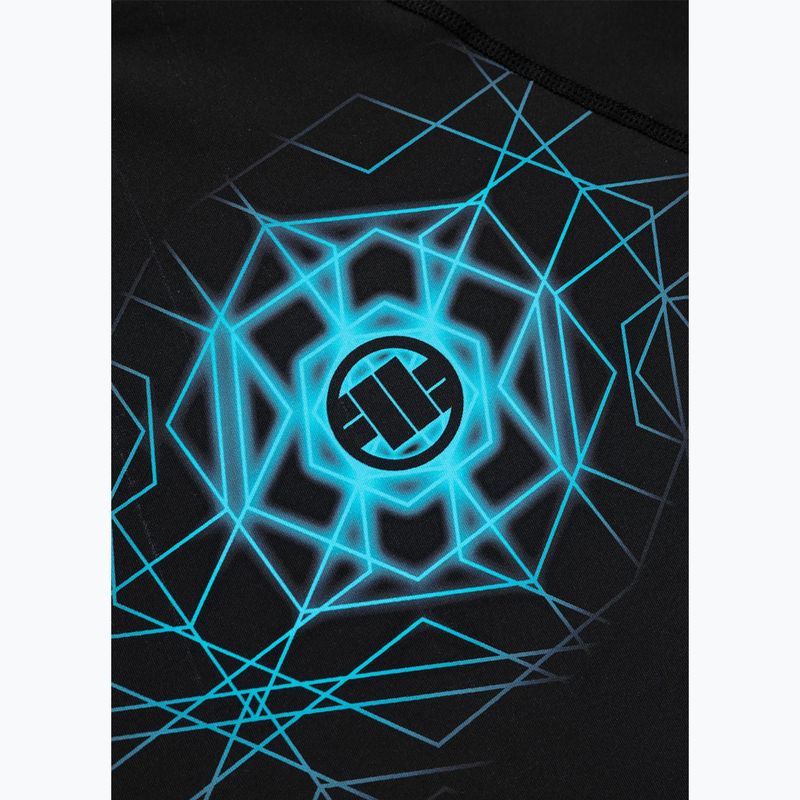 Rashguard a maniche lunghe da uomo Pitbull Ray Rashguard sky blue 6