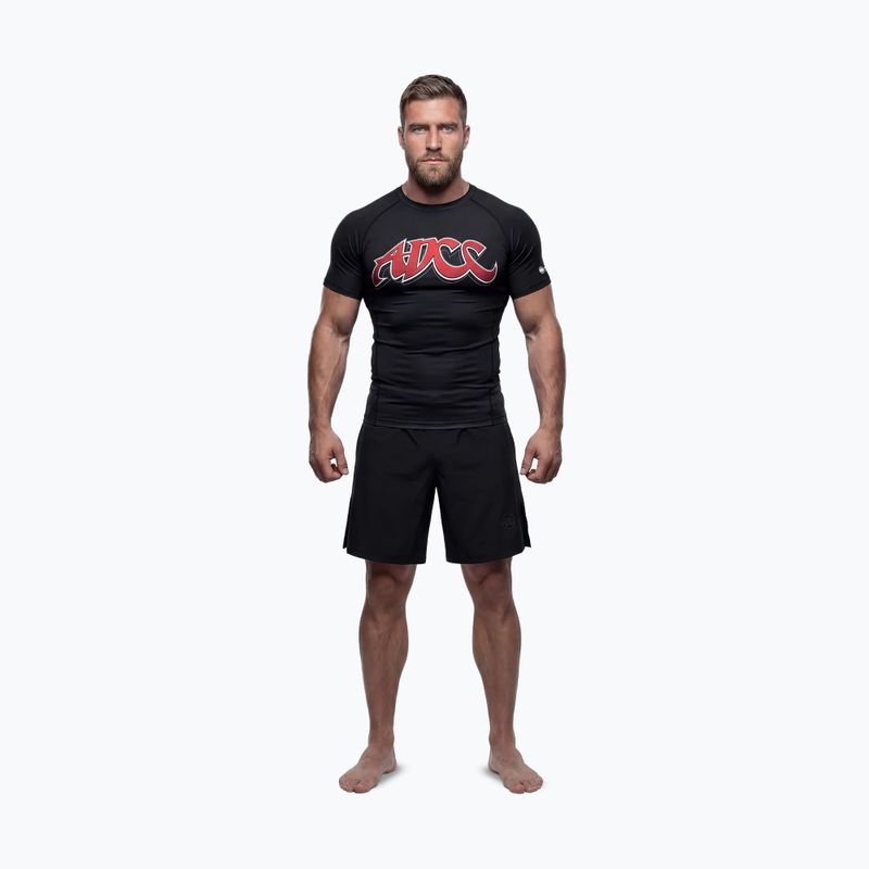 Rashguard da uomo Pitbull ADCC Rashguard black 2