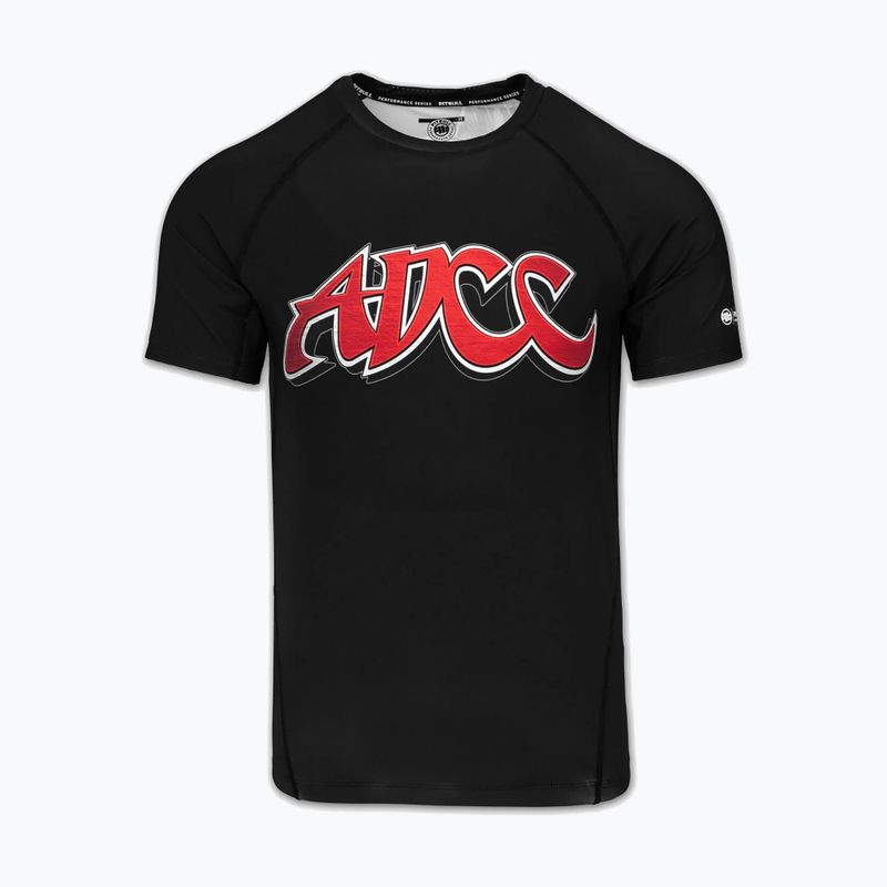 Rashguard da uomo Pitbull ADCC Rashguard black 3