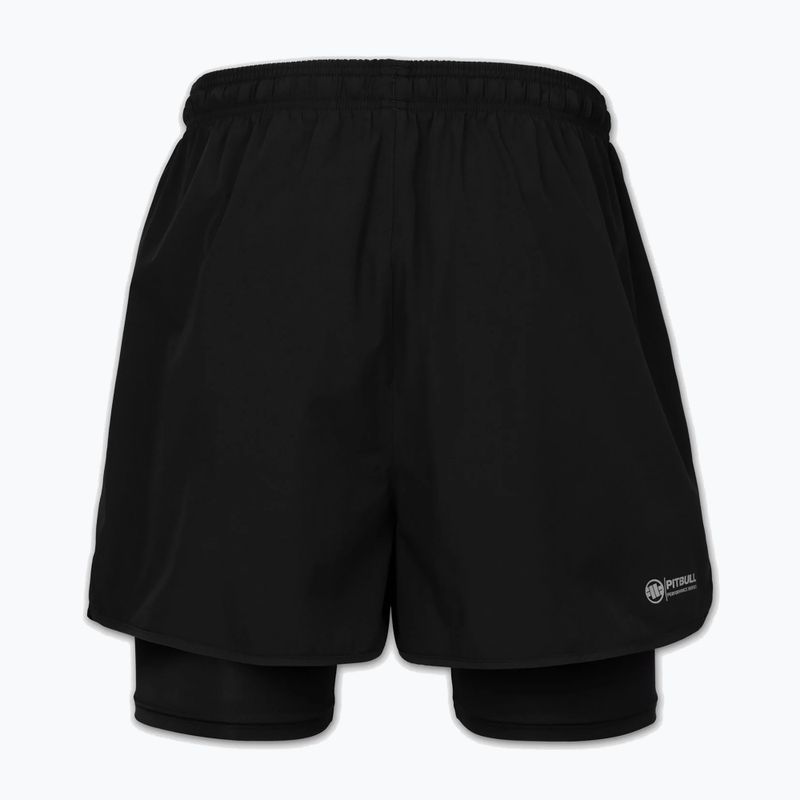 Pantaloncini da uomo Pitbull Sport Mesh neri 4