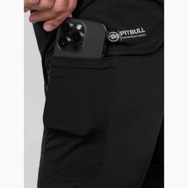 Pantaloncini da uomo Pitbull Sport Mesh neri 11