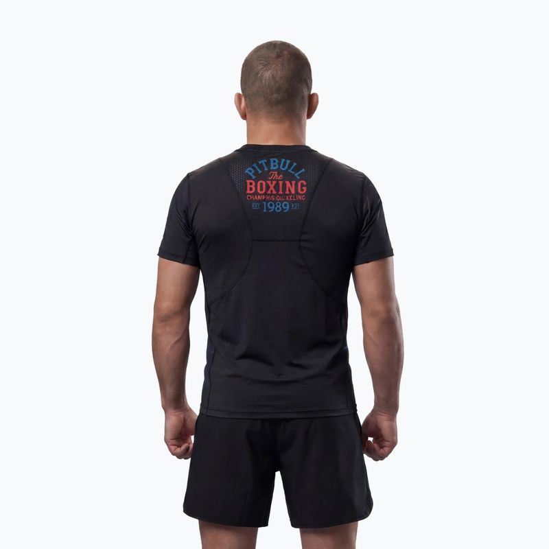 T-shirt da uomo Pitbull Mesh Champion Bloodline black 4