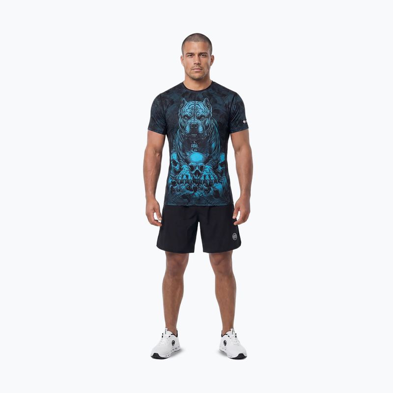 T-shirt da uomo Pitbull Mesh Guardian Angel black 2