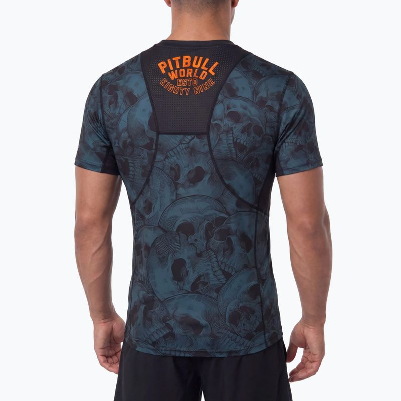 T-shirt da uomo Pitbull Mesh Guardian Angel black 3